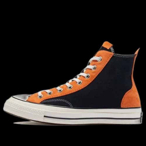 Converse Space Vintage Chuck Taylor All Star 1970s Canvas Shoes Black/Orange