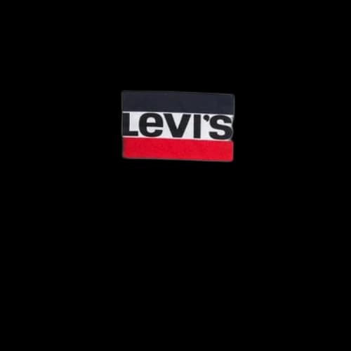 LEVI'S Levis Logo Printing Round Neck Pullover Retro Sports Short Sleeve White T-Shirt