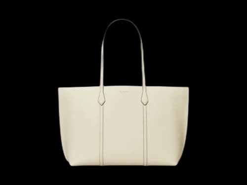 Tory Burch Perry Tote Bag Warm White