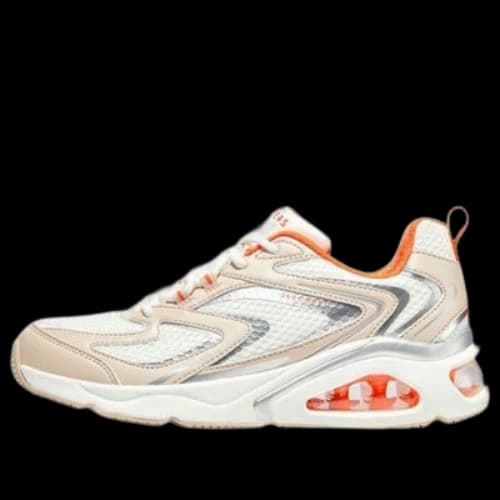 Skechers Tres Air Terti Airy 'White Beige Orange' (Women's)