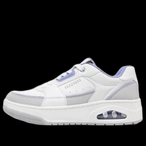 Skechers Uno Court - Courted Style Shoes 'White Grey Blue' (Women's)