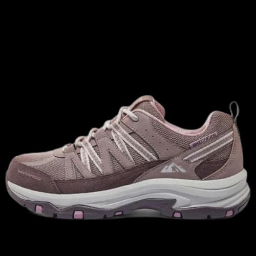 Skechers Casual Trego Sneakers 'Brown Pink' (Women's)