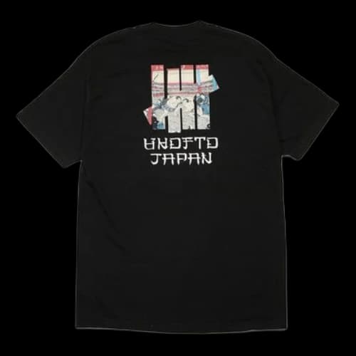 UNDEFEATED Ukiyoe Sumo S/S Tee Printing Unisex Black