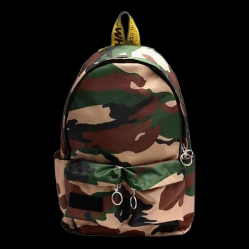 Off-White Camouflage Backpack