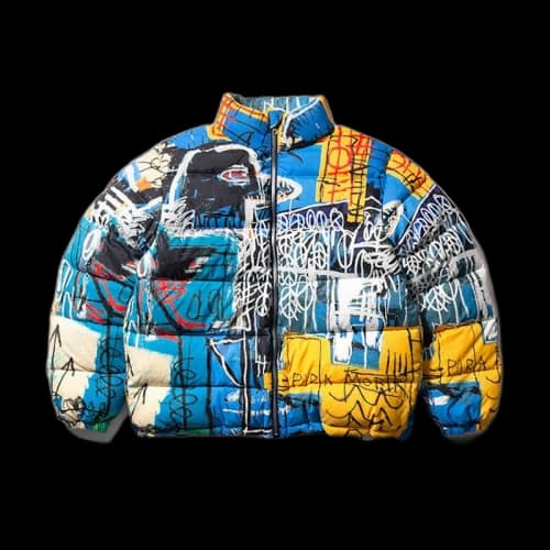SOULGOODS x Basquiat 800 D.P Urban Down Jacket Blue