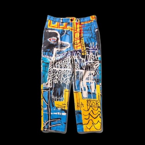 SOULGOODS x Basquiat Casual Trousers Blue