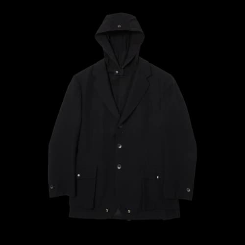 Yohji Yamamoto Pour Homme Parachute Jacket 'Black'