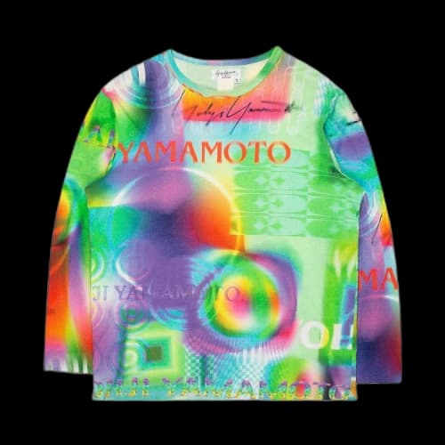 Vintage Yohji Yamamoto Pour Homme Saeko Tsuemura LSD Shirt 'Multicolor'