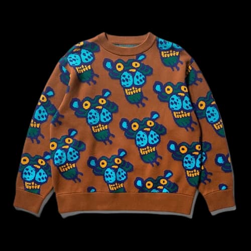 SOULGOODS 1st Anniversary Tiger Knitting Sweater Brown