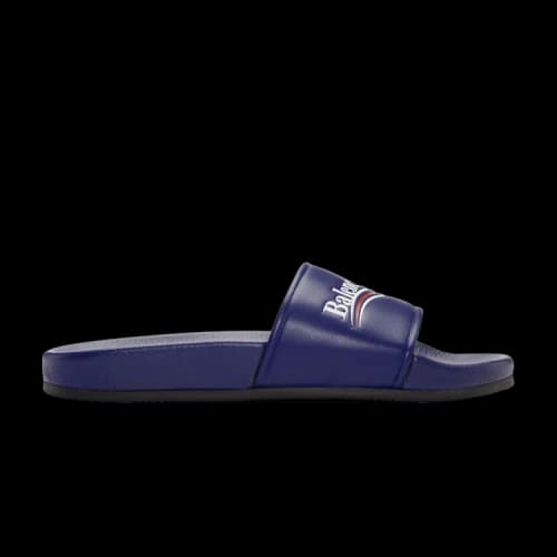 Balenciaga Pool Slides 'Blue Campaign'