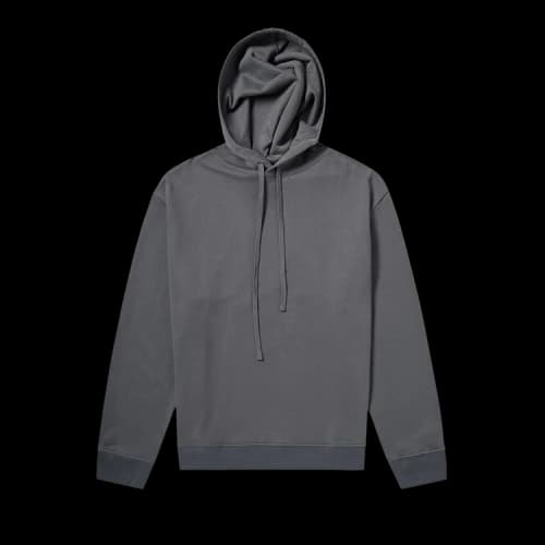 Raf Simons Printed Cotton Jersey Sweatshirt Hoodie 'Dark Grey'