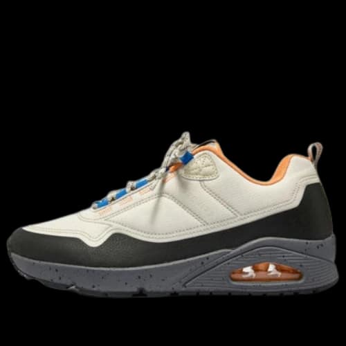 Skechers Street uno Maverick Gorpcore Shoes 'White Black Orange'