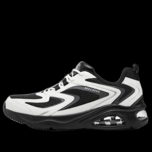 Skechers Tres Uno-Street Fl-Air Sneaker 'White Black'