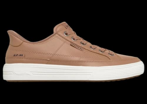 Skechers Slip-ins Arch Fit Arcade Catch Ya There Tan