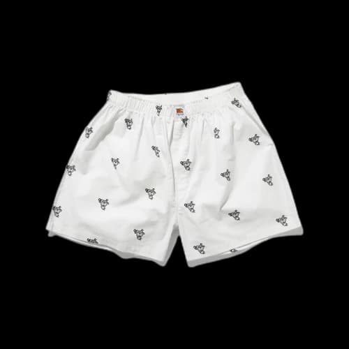 SOULGOODS All Over Tiger Logo Boxer White