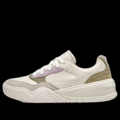 Skechers Denali Shoes 'White Green Purple' (Women's)