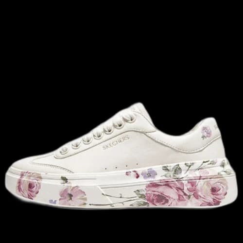 Skechers Cordova Classic Painted Florals 'Natural' (Women's)