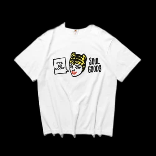 SOULGOODS Lady Cat T-shirt White