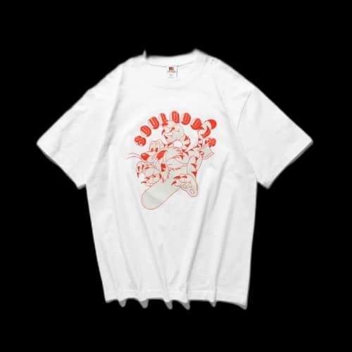SOULGOODS Air Raid T-shirt White