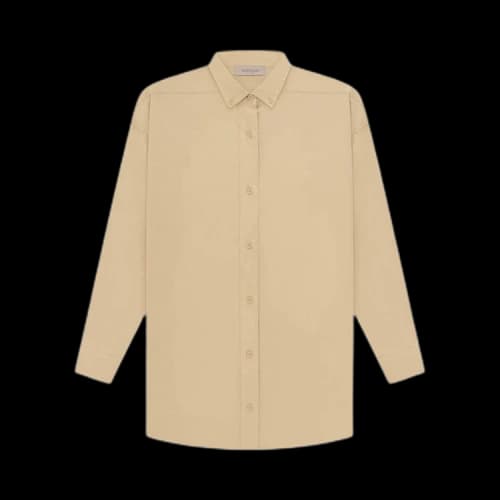 Fear of God Essentials Long-Sleeve Oxford 'Sand'