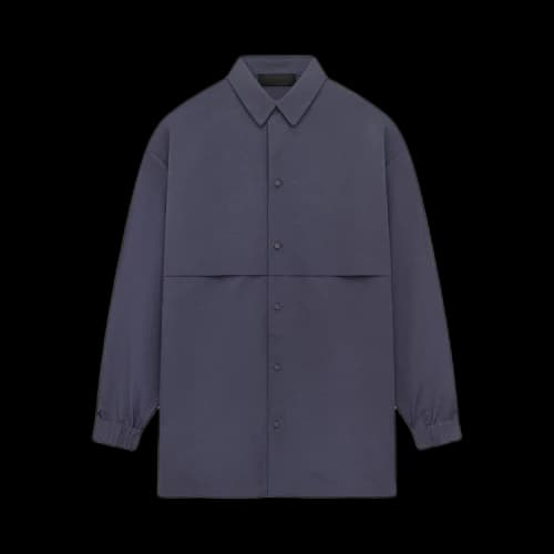 Fear of God Essentials Military Nylon Overshirt Marine