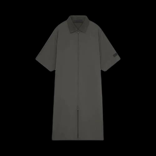 Fear of God Essentials Full Zip Polo Dress 'Ink'