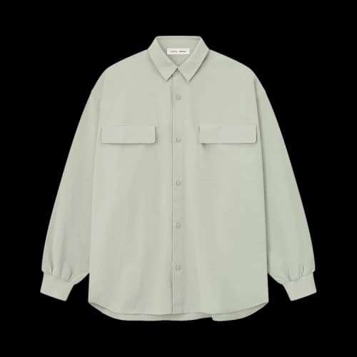 Fear of God Essentials Oxford Shirt Abbey Stone