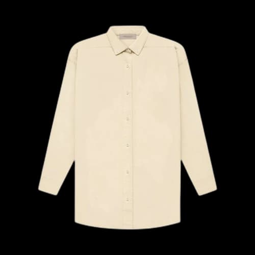 Fear of God Essentials Long-Sleeve Oxford 'Egg Shell'