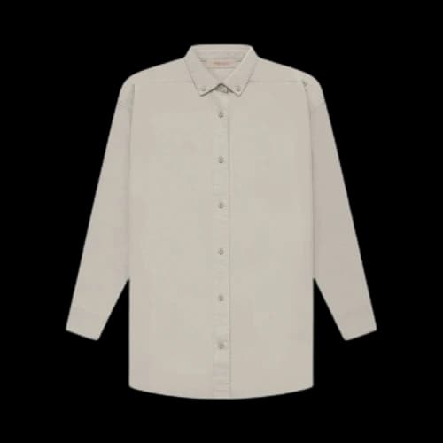 Fear of God Essentials Long-Sleeve Oxford 'Smoke'