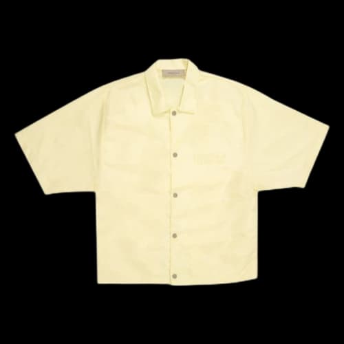 Fear of God Essentials Short-Sleeve Nylon Shirt 'Canary'