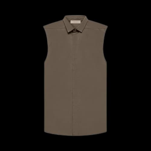 Fear of God Essentials Sleeveless Oxford 'Wood'