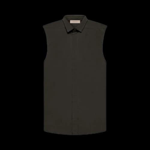 Fear of God Essentials Sleeveless Oxford 'Off Black'