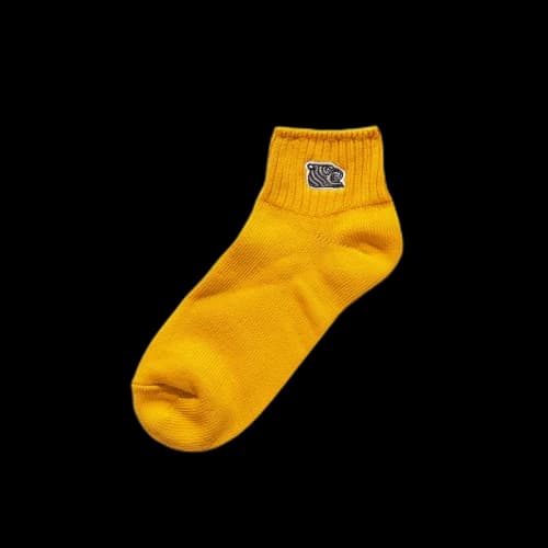 SOULGOODS Low Cut Tiger Logo Socks Yellow