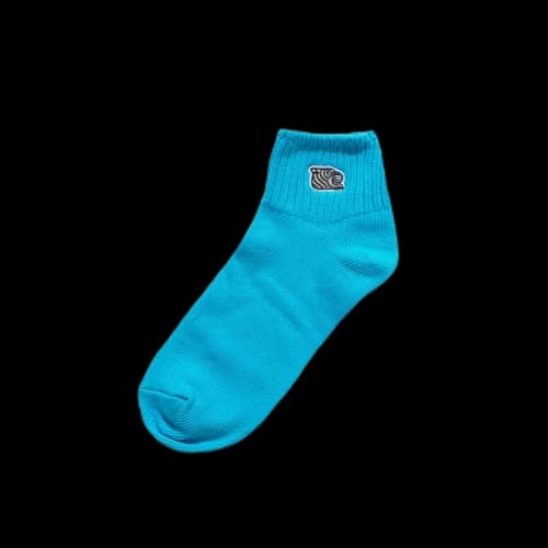 SOULGOODS Low Cut Tiger Logo Socks Aqua