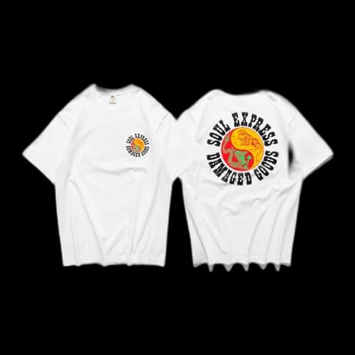 SOULGOODS Dragon-Tiger T-shirt White