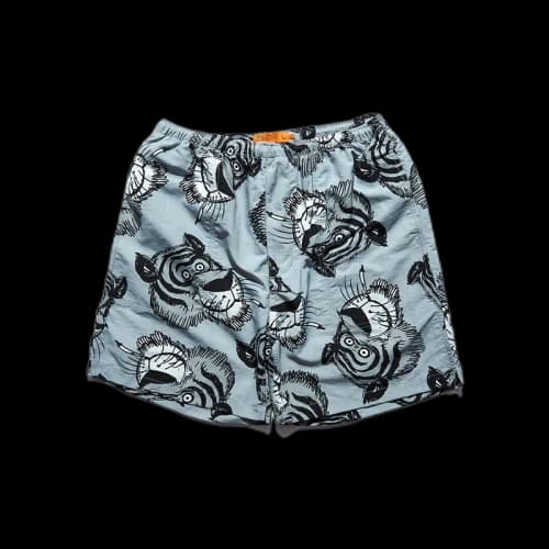 SOULGOODS All Over Tiger Beach Shorts Grey