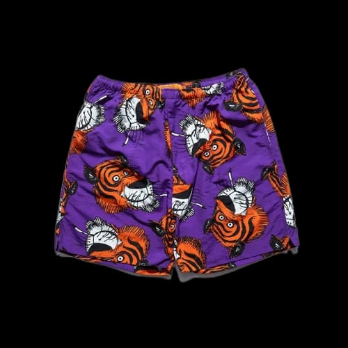 SOULGOODS All Over Tiger Beach Shorts Purple