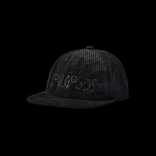 SOULGOODS Corduroy Baseball Cap Black