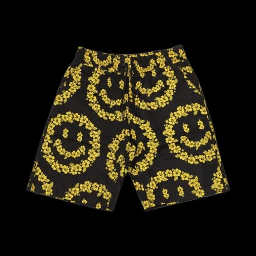 Chinatown Market Smiley Floral Short 'Black'