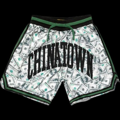 Chinatown Market Money Arc Basketball Shorts 'Black'