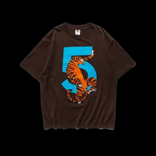 SOULGOODS 5th Anniversary T-shirt Brown