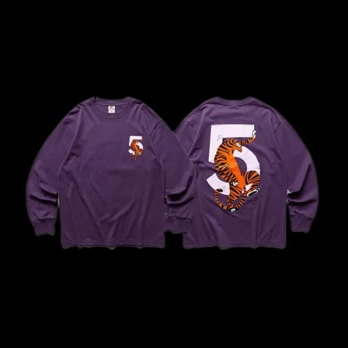 SOULGOODS 5th Anniversary L/S T-shirt Purple