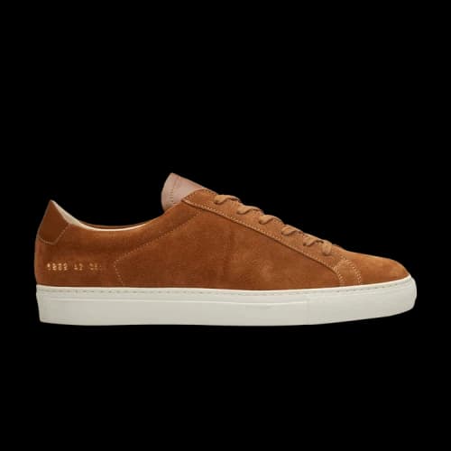 Common Projects Achilles Low Premium 'Tan Suede'