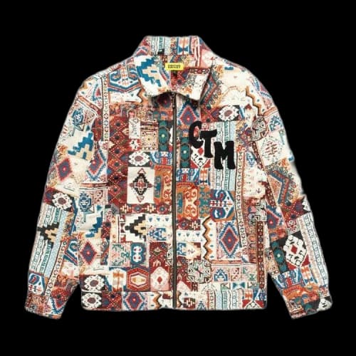 Chinatown Market Patchwork Jacket 'Multi'