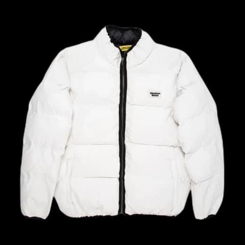 Chinatown Market UV Puffer Jacket 'White'