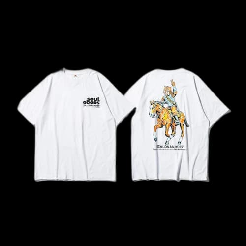 SOULGOODS Stallion & Soldier S/S T-Shirt White