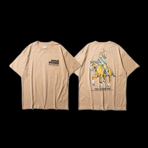 SOULGOODS Stallion & Soldier S/S T-Shirt Sand