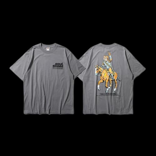 SOULGOODS Stallion & Soldier S/S T-Shirt Grey