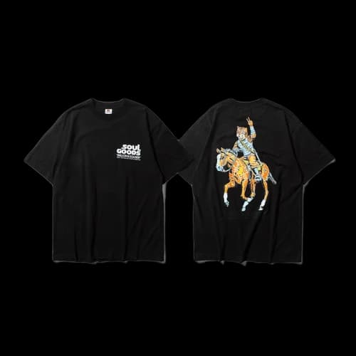 SOULGOODS Stallion & Soldier S/S T-Shirt Black