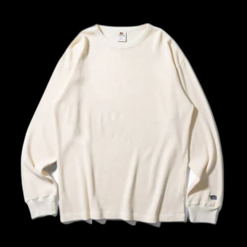 SOULGOODS Waffle L/S T-Shirt White